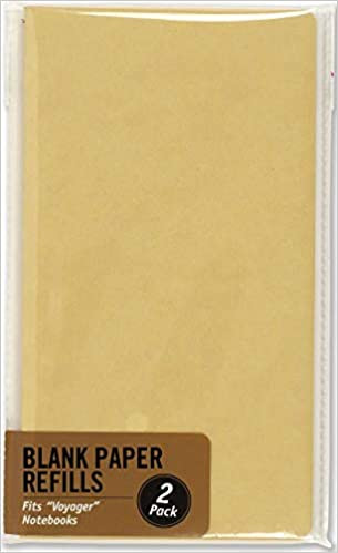 Blank Paper Refills for Voyager Notebooks