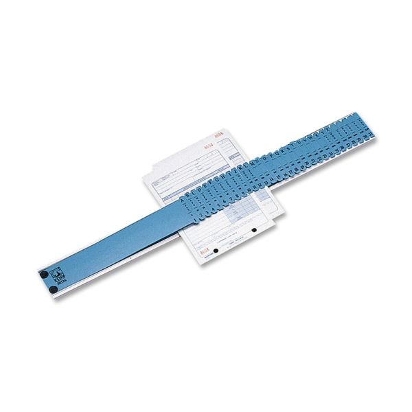 C-Line All-Purpose Plastic Sorter, 2 1/2″ x 23 1/2″ x 3/4″, Blue/Gray