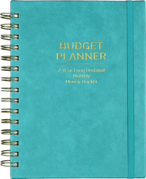 Budget Planner: A Year Long Undated Monthly Calendar