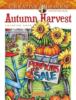 Alternative view of Creative Haven Autumn Harvest Coloring Book