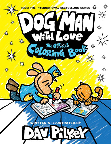 Alternative view of Dog Man with Love: The Official Coloring Book